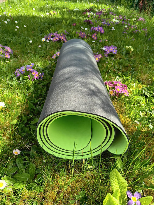 Yogamatte dunkelgrün