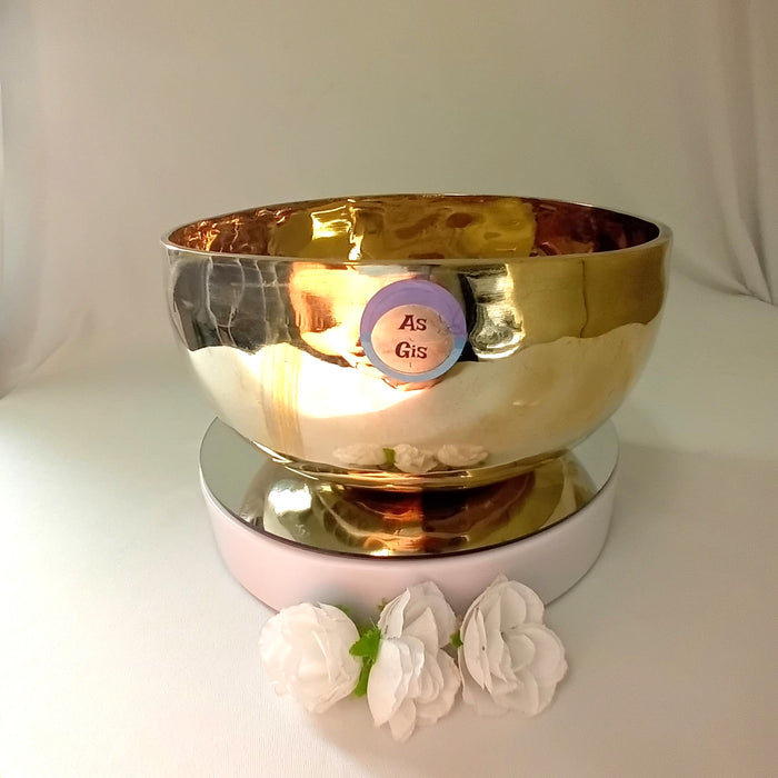 Klangschale Ton Gis/As Herzschale