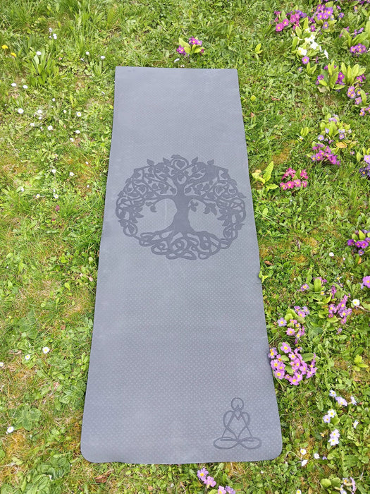 Yogamatte dunkelgrün